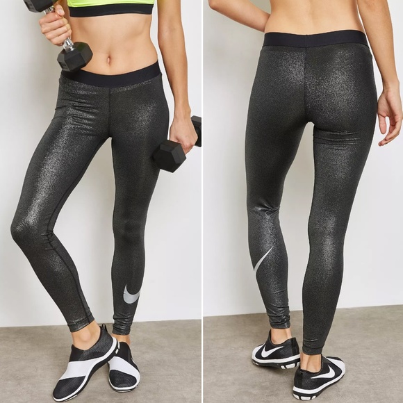 Nike Pants - SOLD Women's Nike Pro Cool Sparkle Training Tights